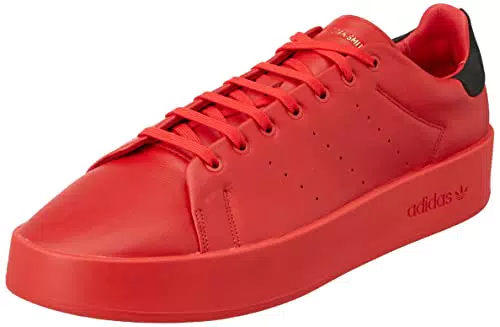 adidas Stan Smith RELASTED, Sneaker Uomo, Better Scarlet/Better Scarlet/Core Black