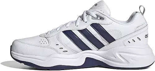 adidas Strutter, Sneakers Uomo, Bianco Ftwr White Dark Blue Matte Silver