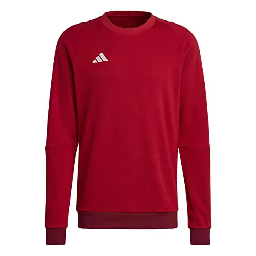 Adidas Uomo Felpa, Manica Lunga, Tiro23 C Co Cre, Team Power Red 2