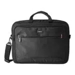 Borsa a tracolla per laptop compatto, Nero