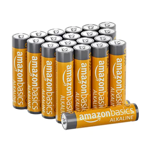Amazon Basics, Confezione da 10 batterie alcaline AAA ad alte prestazioni