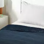 Amazon Basics Coperta ponderata in cotone per bambini e fodera in microvisone