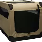 Amazon Basics - Cuccia morbida per cani, pieghevole