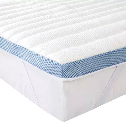 Amazon Basics, Topper in memory foam ad aria a 7 zone