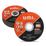 Amazon Brand - Umi Dischi da Taglio, 20 Pezzi Dischi da Taglio in Metallo e Acciaio Inossidabile