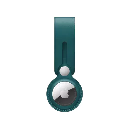 Apple Laccetto AirTag in pelle - Verde foresta