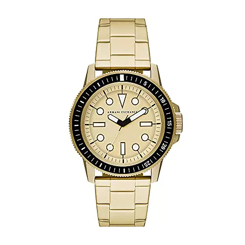 Armani Exchange Orologio da uomo, movimento a tre lancette