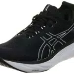ASICS Nimbus 25 Scarpa da Running, nero/bianco, 43.5