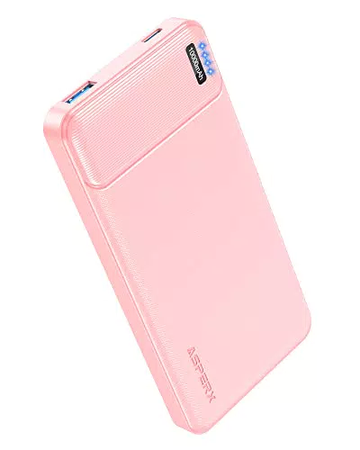 Asperx Batteria Esterna 10000mAh, 22.5W Power Bank, Ingresso e uscita USB C