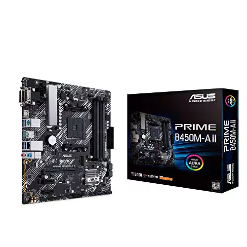 ASUS PRIME B450M-A II, Scheda Madre Micro ATX AMD B450
