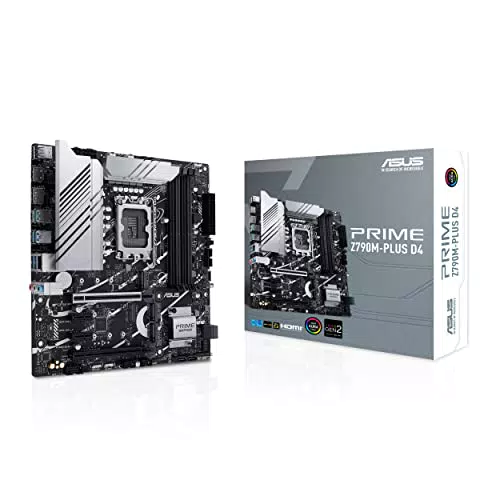 ASUS PRIME Z790M-PLUS D4 Scheda Madre Gaming mATX, Intel Z790