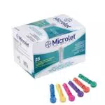 Bayer - Lancette Microlet, 25 unità
