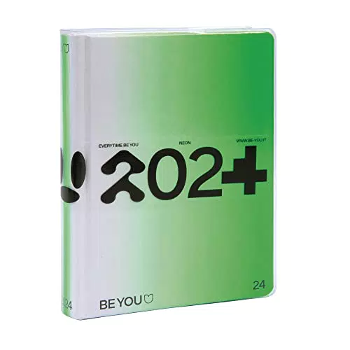BE YOU Color Neon - Diario Scuola 2023-2024, 12 Mesi