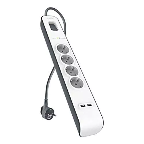 Belkin Bsv401Vf2M Presa Filtrata Multipla, Protezione Dalle Sovracorrenti