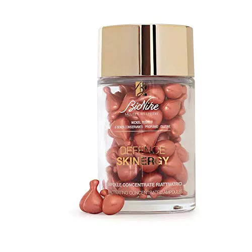 Bionike Defence Skinergy - Ampolle Viso Concentrate Rinnovatrici per Pelli Sensibili e Intolleranti