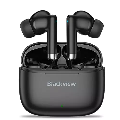 Blackview Cuffie Bluetooth AirBuds 4, Auricolari Bluetooth 5.3 Cuffie Wireless In Ear con Mic