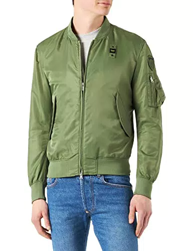 Blauer Giubbini Corti Sfoderato Giacca, 732 Verde Loden