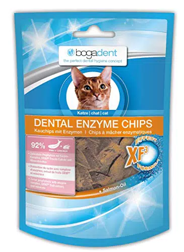 bogadent dentale Enzima Fish Chips per gatti