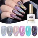 BORN PRETTY Smalto Semipermanente Glitter Magnetico Cat Eye