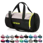 Borsa Palestra con Scomparto per Scarpe Borsone Viaggio Borse Piscina Sportiva Duffel Bag per Uomo Donna - Borsa a Tracolla Spalla Weekend Campeggio Sport Fitness 25L