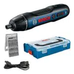 Bosch Professional Cacciavite cordless Bosch GO, nero/blu