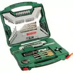 Bosch Set Da 100 Pezzi Di Punte E Bit Avvitamento In Titanio X-Line