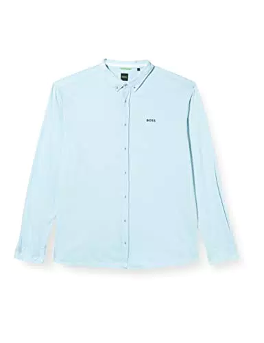 BOSS Biado_r Maglietta, Light/Pastel Blue451
