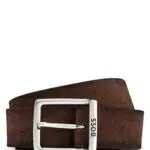BOSS Rudy-SD_Sz35 Cintura, Marrone Scuro 201, 110 cm Uomo