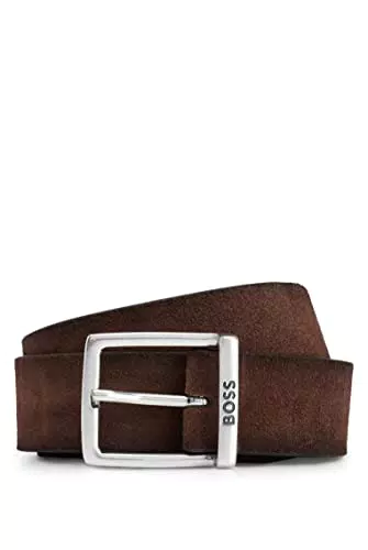 BOSS Rudy-SD_Sz35 Cintura, Marrone Scuro 201, 110 cm Uomo