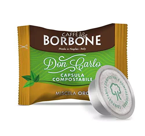 Caffè Borbone Don Carlo COMPOSTABILE, Miscela Oro - 100 Capsule