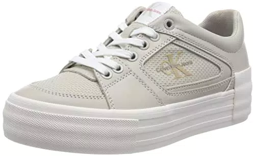 Calvin Klein Jeans Sneakers Vulcanizzate Donna Vulc Flatform Bold Fluo Contr Zeppa