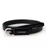 Calvin Klein Must Metal Let Belt 15mm Cinture, CK Black
