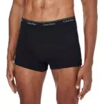 Calvin Klein Trunk 3pk Bóxer, Black/Black/Black 001