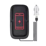 Caricatore Wireless Auto, Je 15W Caricabatterie Auto Qi Supporto 10/7.5W per Caricabatterie iPhone 14/14 Mini/14 Pro/14 PRO Max/SE 2022/ iPhone13/12/11/XR
