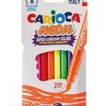 Carioca Neon rotulador Fino/Medio Multicolor 8 pieza