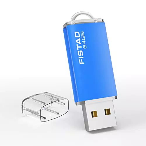 Chiavetta USB 64GB, blu
