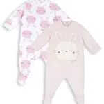 Chicco Set Tutine In Cotone con piedino, Tutina Unisex 0-24