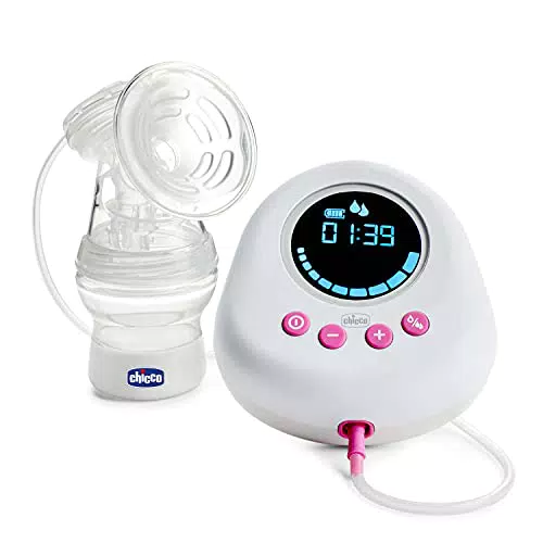 Chicco Tiralatte Elettrico con Fasi di Stimolazione ed Estrazione