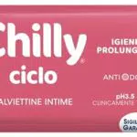 Chilly Salviettine Ciclo, Salviette per l'Igiene Intima