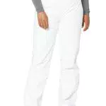 CMP - Pantaloni sci in twill da donna, Bianco, 46
