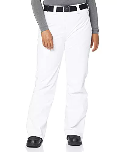 CMP - Pantaloni sci in twill da donna, Bianco, 46