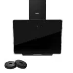 COMFEE' Cappa Aspirante 60 Cm, Vetro Temperato Con Touch Screen, nero