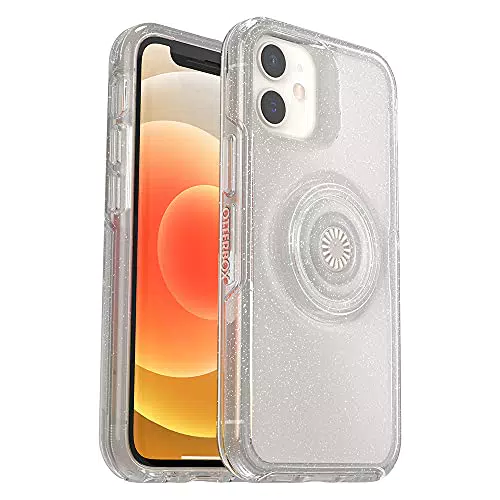 Cover per iPhone 12 mini OtterBox Otter+Pop, resistente a shock e cadute; cover con PopGrip PopSockets