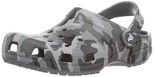 Crocs Classic Printed Camo Clog, Zoccoli Unisex Adulto