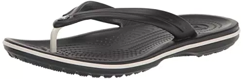 Crocs Crocband Flip, Sandali Infradito Unisex, nero, 48/49