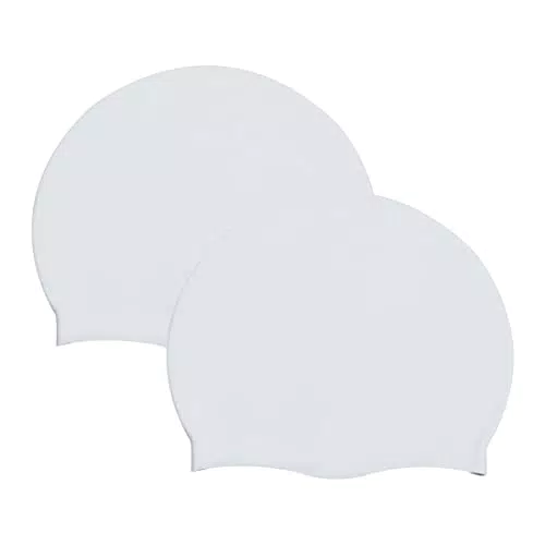 Cuffia da nuoto in silicone 2PCS
