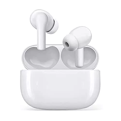 Cuffie Wireless con Controllo Touch IPX7, bianco