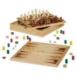 Dal Negro Top Games 30 Dama/Scacchi Tria Gioco Da Tavolo Giocattolo 872