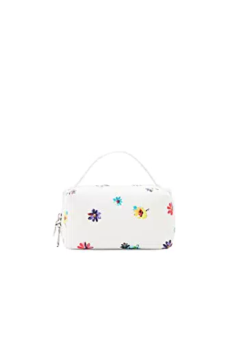 Desigual, BOLS_FRESIA DETROIT 1000 WHITE Donna, bianco