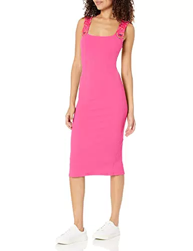 Desigual Vest_Logo 3062 Dress, Colore: Rosso